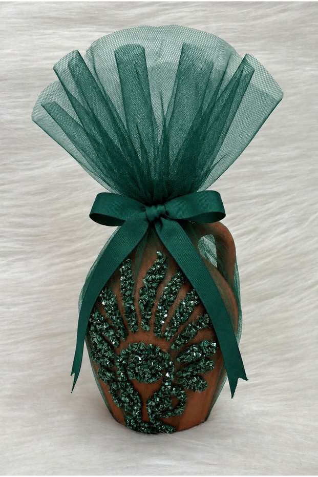 Emerald Green Luxurious Ornate Bridal Henna Night Cube, Wedding Bride Groom Bridesmaid Entertainment Bride Bachelorette Party Engagement Promise Marriage Circumcision