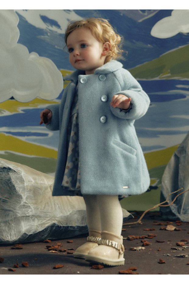 Blue Baby Girl Coat 2435