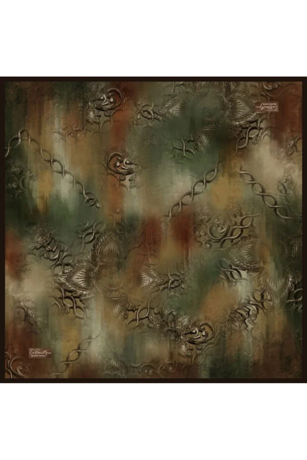 Sura Silk Scarf - Autumn-Winter- 90 X 90 -Asm2821-04