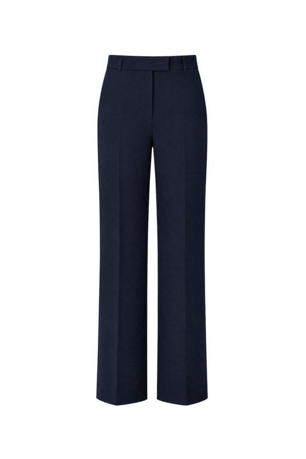 Sharp Straight Pant - Navy Blue