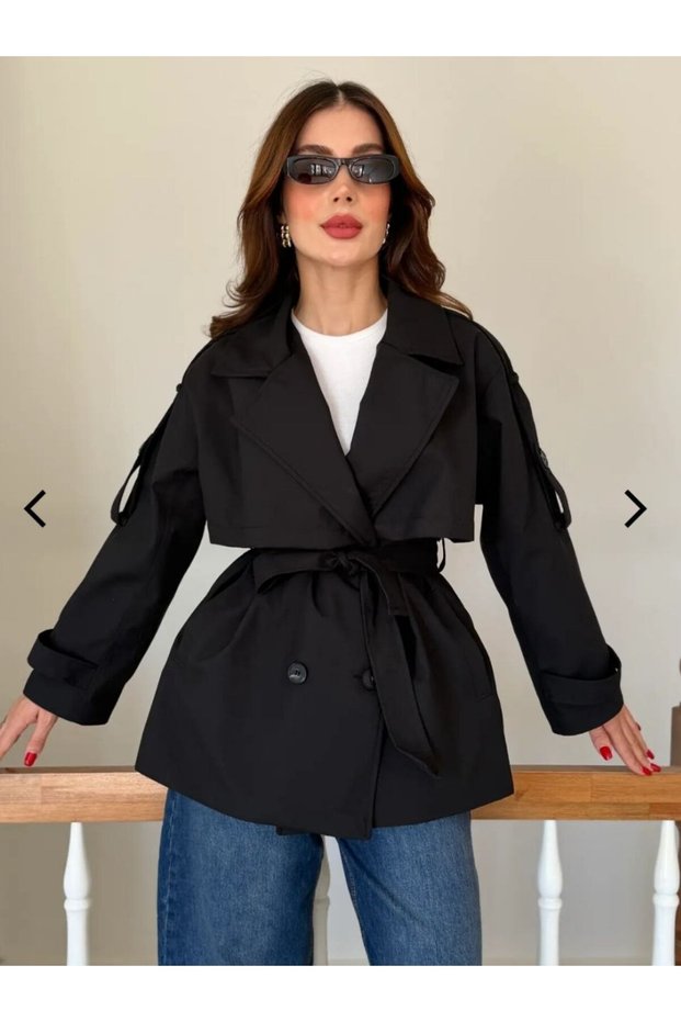 Premium Belted Trench Coat