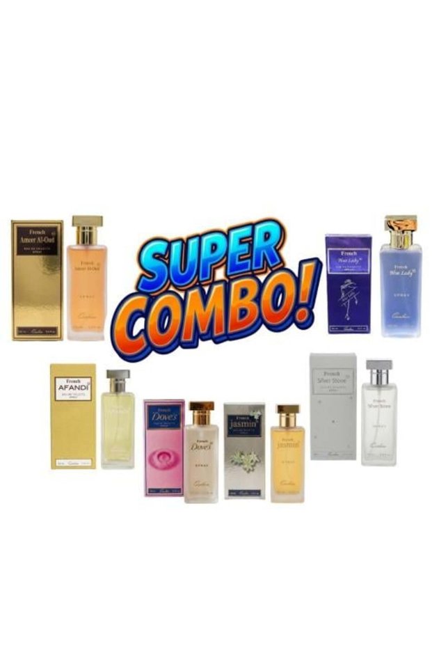 مجموعة عطور 6 روائح