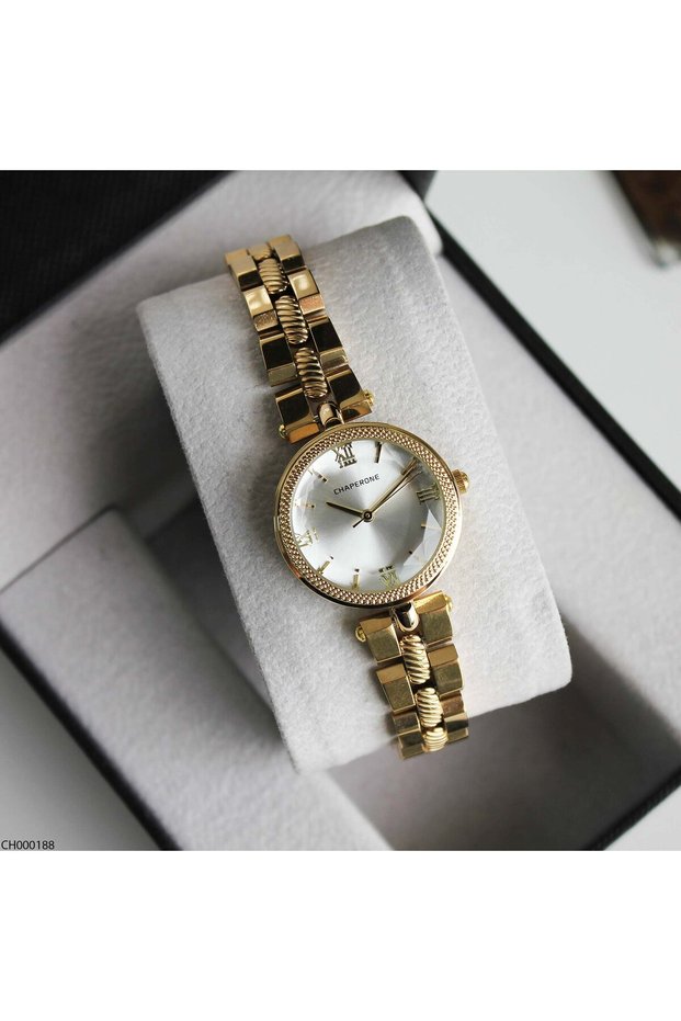 Ch000188 Women's Wristwatch with Steel Strap