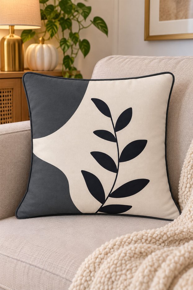 1 Pcs Digital Printed Decorative Double-Sided Colorful Pattern Throw Pillow Cover 42X42 cm