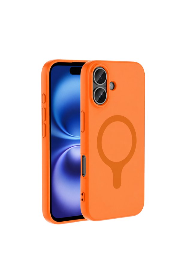 Joko Apple iPhone 17 Z Silicone Magsafe Cover - Orange