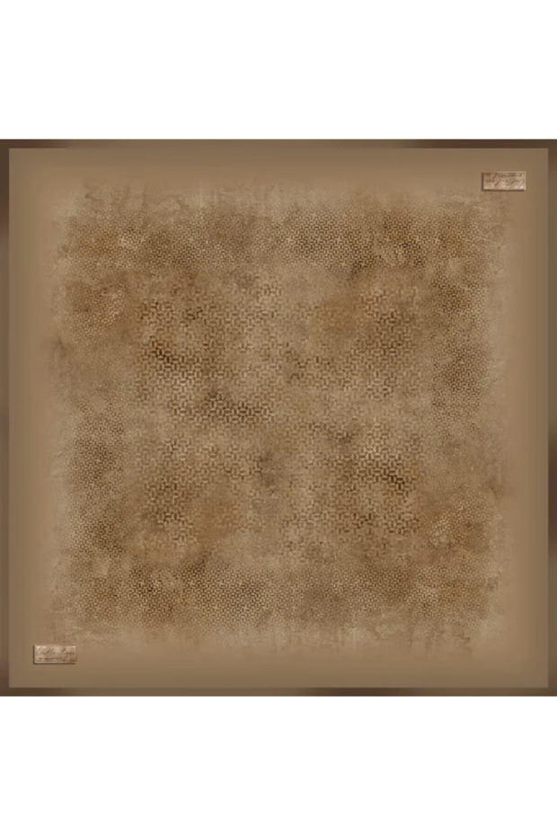 Sura Silk Scarf - Autumn-Winter- 90 X 90 -Asm2871 Milky Coffee-01