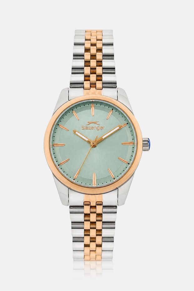 Women SL926143570 Round Analog Watch 30mm, Silver