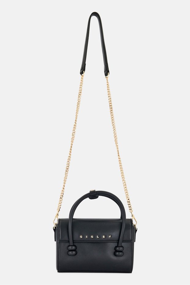 Women Brand Logo Cross Body Bag, Black