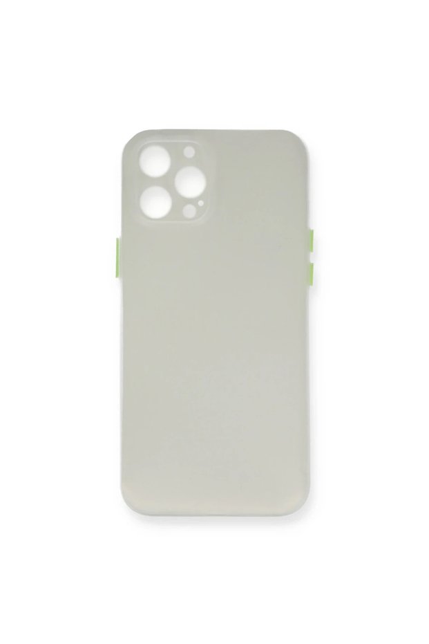 Apple iPhone 12 Pro Max Case Pp Ultra Thin Cover - White