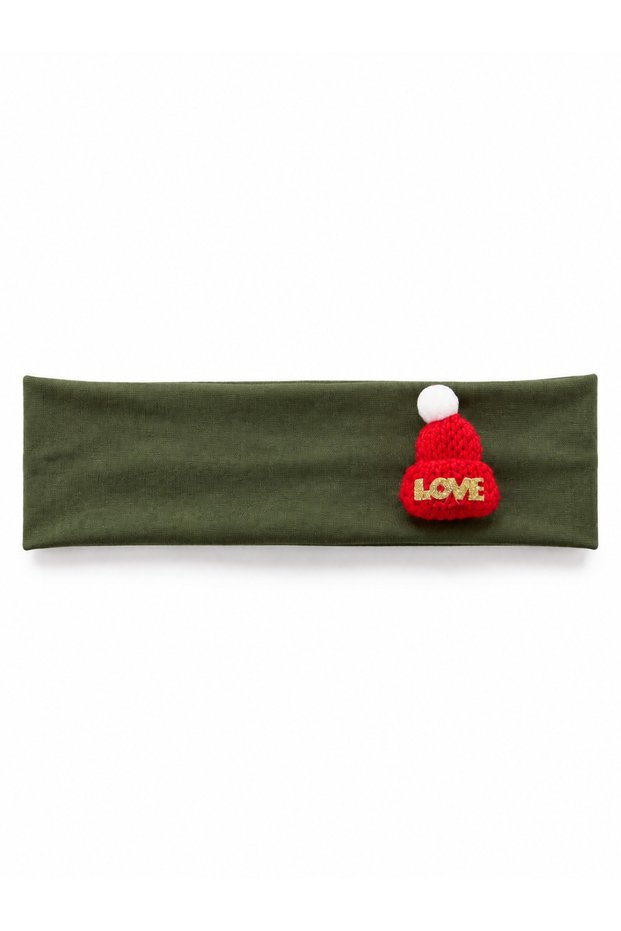 New Year's Christmas Hair Band New Year Gift Red Christmas Bandana Accessory 6.5 Wide Hair Band Hat Vertically 4.5cm