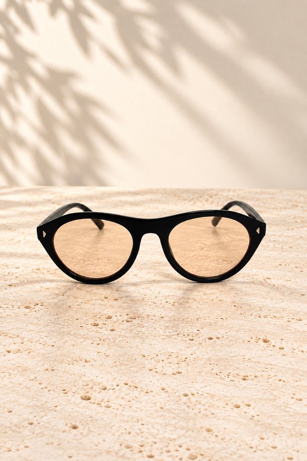 Parkris Black Nude Ultra Light Filtered Women's Sunglasses