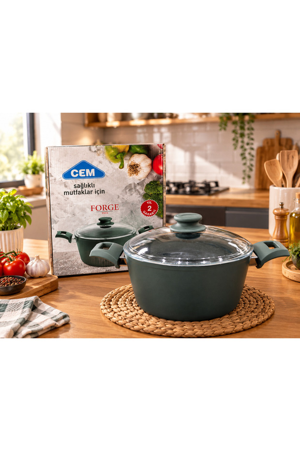 Forge Green 24 cm Ideri̇n Pot