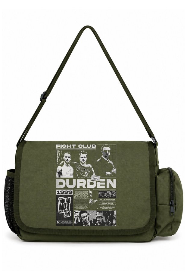 Fight Club Tyler Durden Film Printed School, Sports, Office Multi-Purpose Messenger Bag