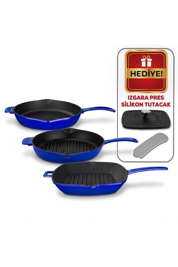 Cast Iron Grill Set of 4 | The Master of the Grill