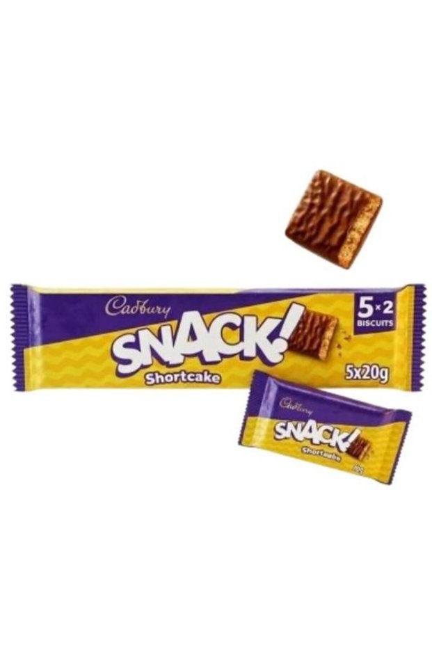Snack Shortcake Chocolate Biscuit 5 x 20g