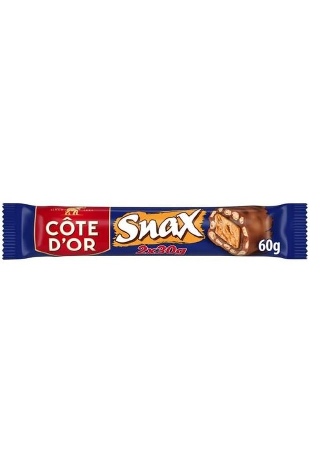 Cote d Or Snax Chocolate Crispy Bars 60g