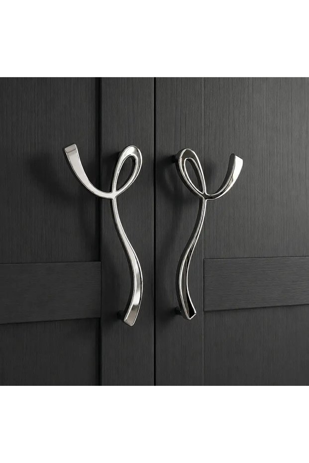 170 Model Right Chrome Color Handle 160mm (170-160-18)