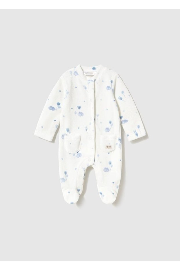Baby Boy Jumpsuit Light Blue