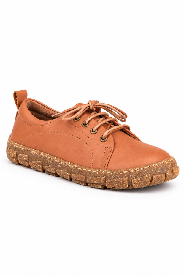 Evelina Genuine Leather Lace-Up Women's Casual Shoes
