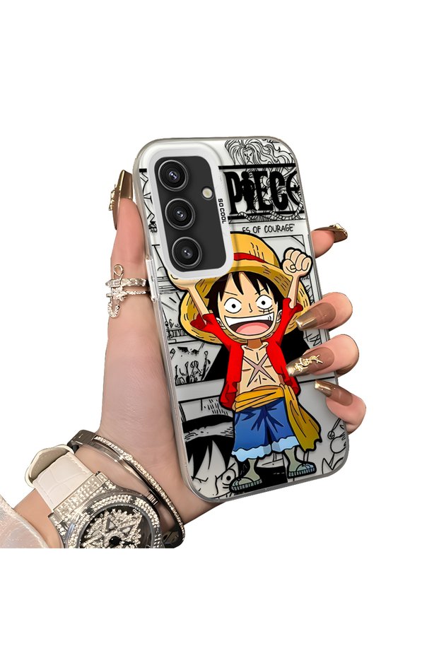 Samsung Galaxy S24 Compatible Funny Character Printed Back Cover Phone Case Precise Cutouts