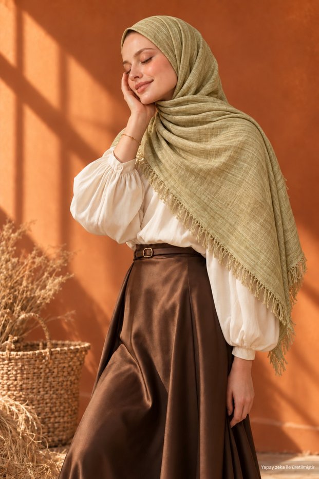 Women's Organic Shawl, Plain, Very Useful