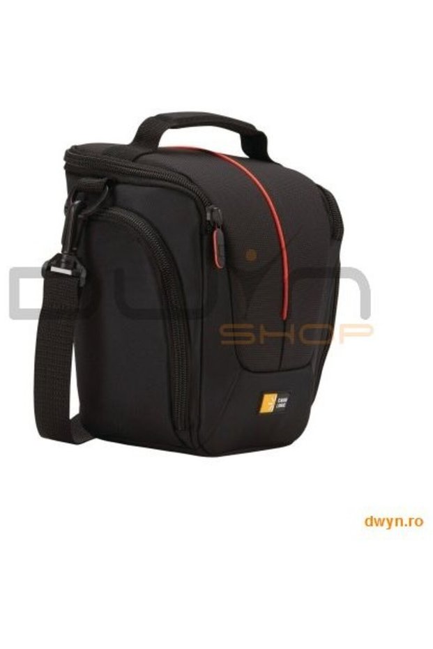 Logic SLR camera case, internal pocket, side pockets, nylon, black 'DCB-306K'