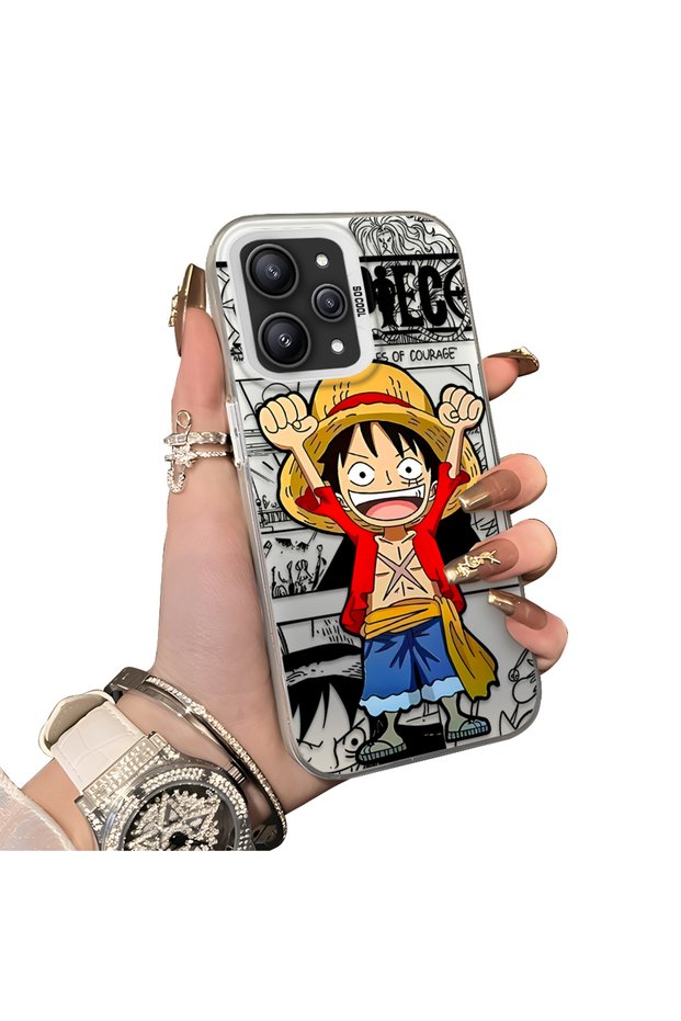 Redmi 12 4G/5G Compatible Funny Character Printed Back Cover Phone Case Precise Cutout