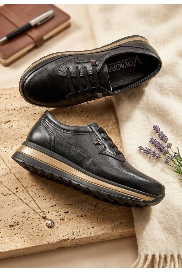 Women's Winter Waterproof Non-Slip Genuine Leather Sports Shoes Orthopedic Style