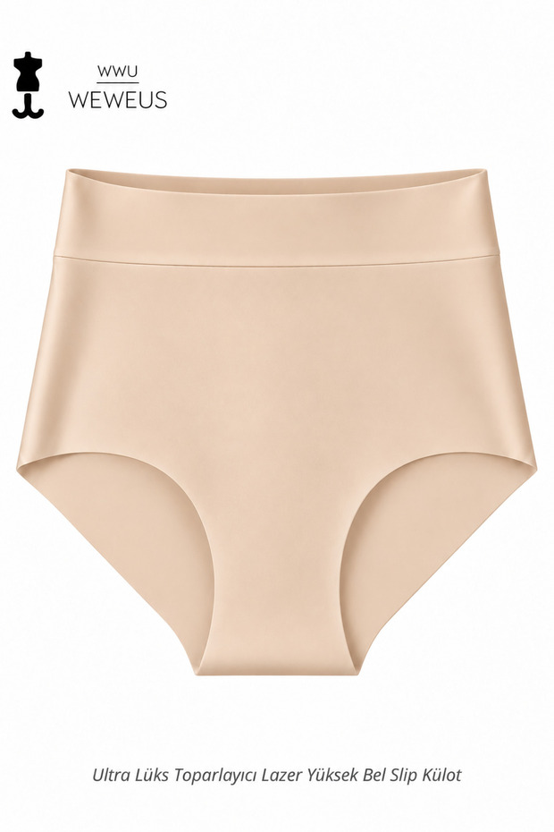 Ten Seamless Laser Cut High Waist Slip Panties