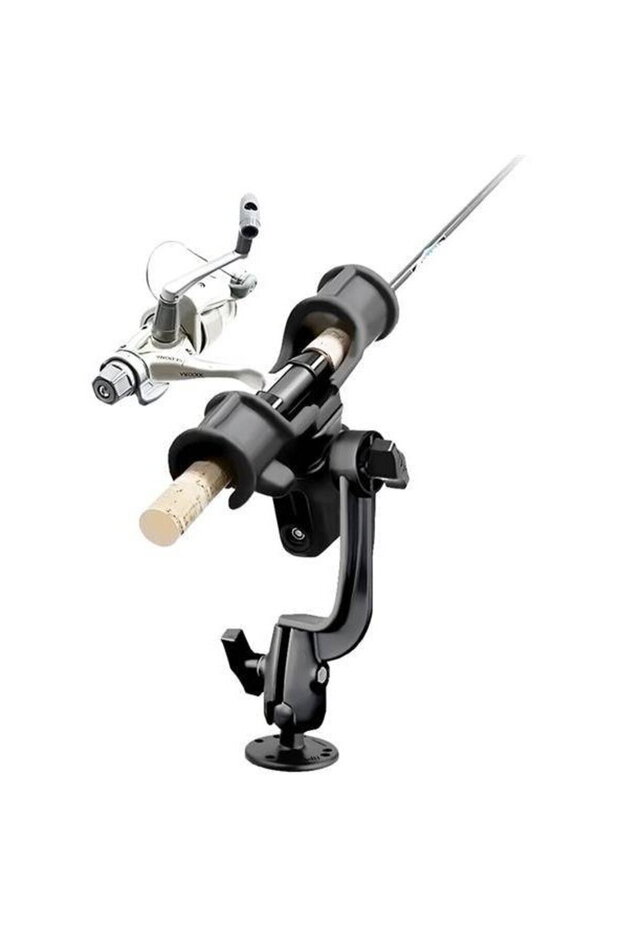 Ram® light-speed™ pole mount with revolution socket base