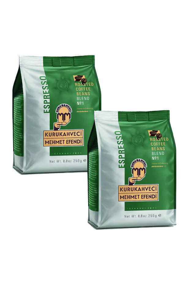 Espresso Blend No1 Roasted Coffee Beans 250 Gr X 2 Pcs