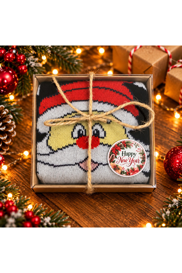 Christmas Socks in a Box - Christmas Gift - Socks in a Box