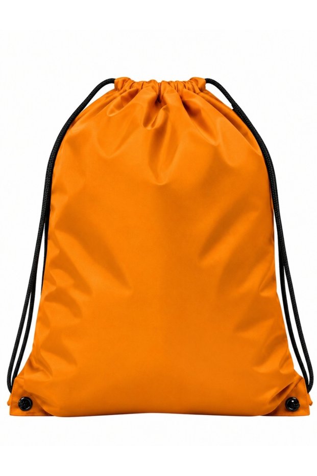 Drawstring Backpack Waterproof Orange