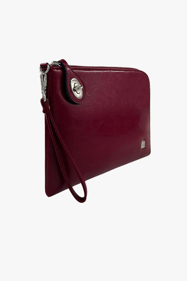 67-6022 Women's Burgundy Portfolio Bag