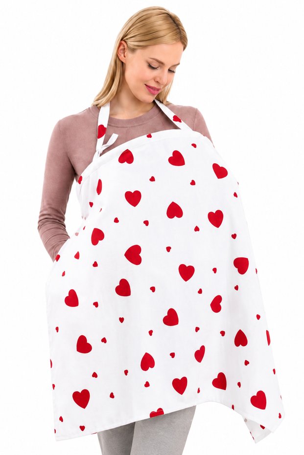 Baby Nursing Cover, Stroller Cover, 80X100 cm Nursing Bib