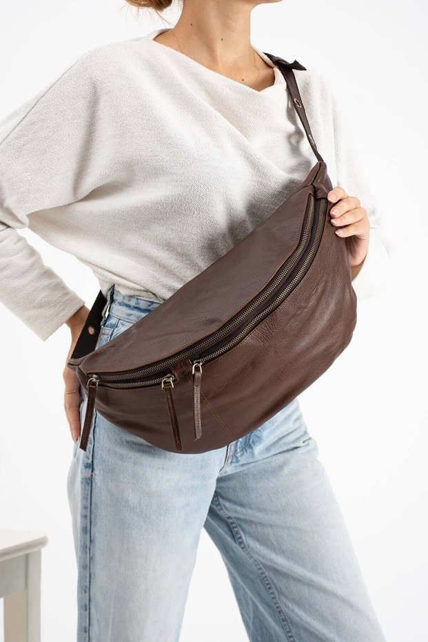 Clk Zd384 Women's Crossbody Bag Brown