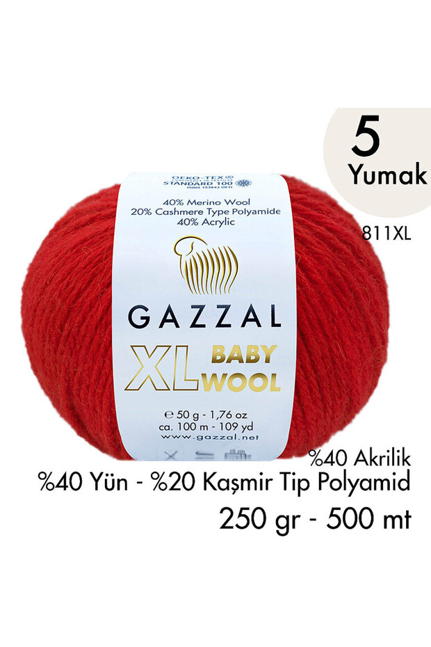 Baby Wool XL 811XL - 5 Yumak