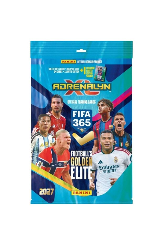 Fifa 365 Adrenalyn XL 2027 Starter Set 24 Football Cards + 5 Limited Edition Cards