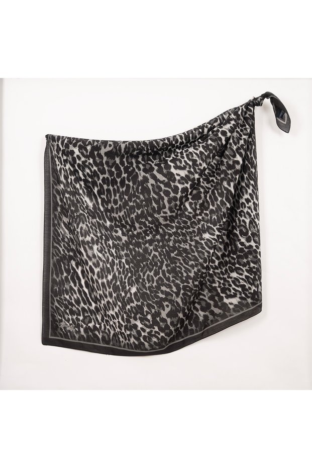 Spring Viscon Eşarp | Vahşi Leopar