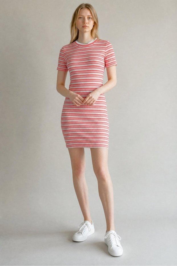 Rochie Roz Căpșună