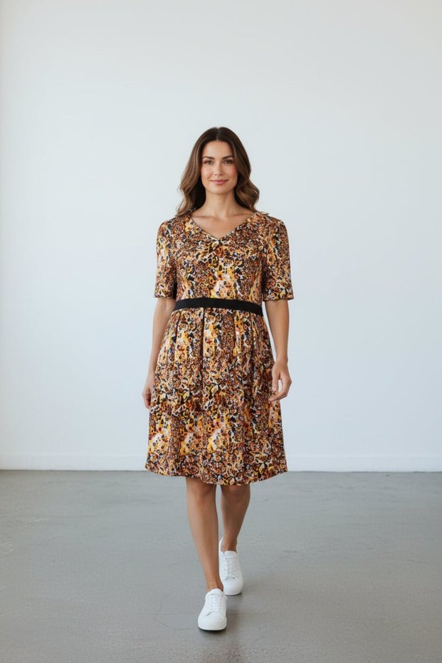 Rochie Valencia Print