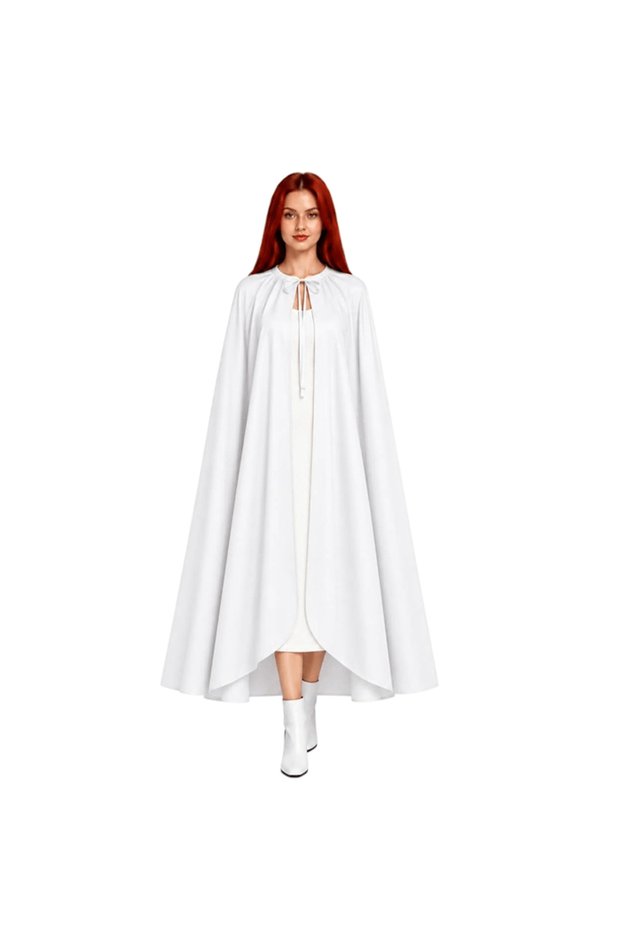 Balo Party Show Cape White Jersey 125 cm