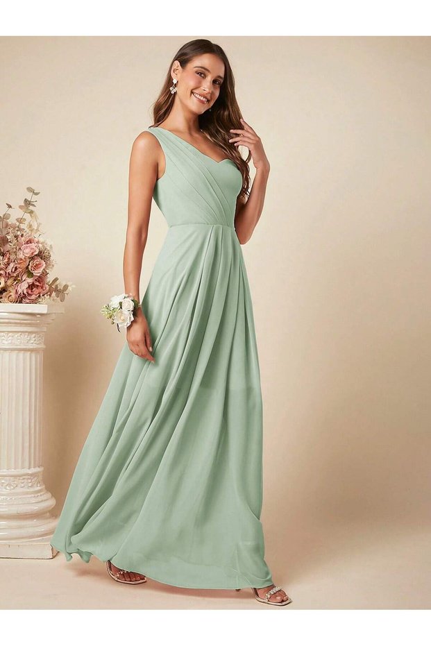 Rochie maxi, verde