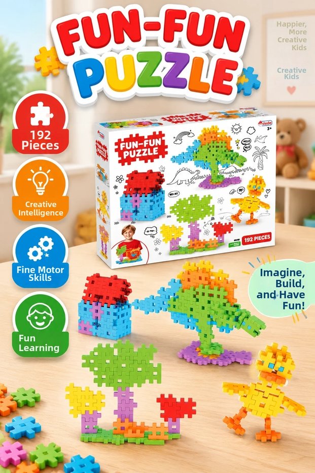 03906 Fun Fun Puzzle 192 Pieces