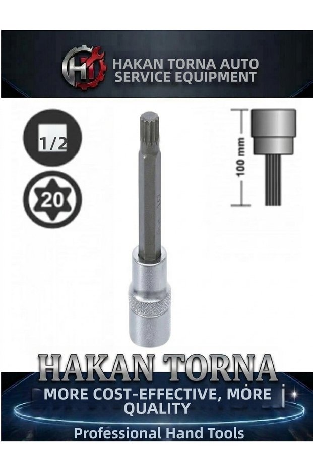 1/2 m18 socket m thread star socket bits torx long 100mm