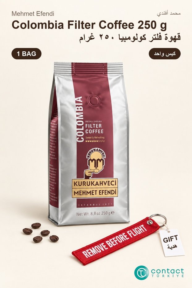 Colombia Ground Filter Coffee 250 g X 1 Bag - Filter Coffee