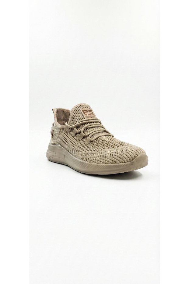 Beige women's daily sports shoes 388.062