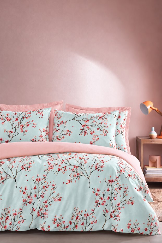 Fitted Sheet Pieces Duvet Cover Set Double Blssmmv0135