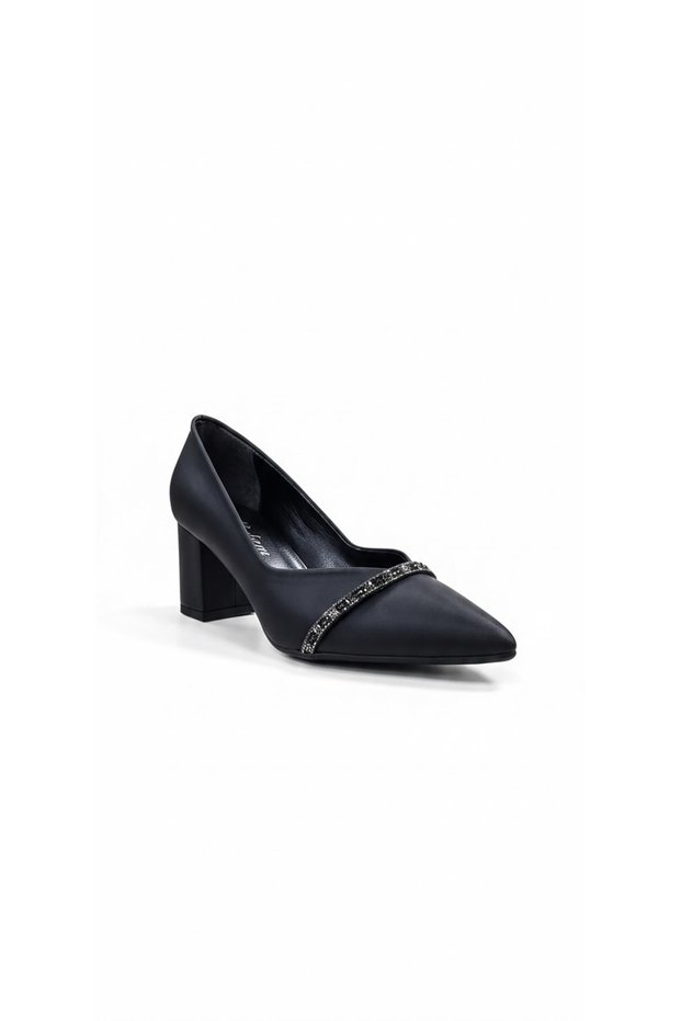 Black women's high heeled shoe 615.911