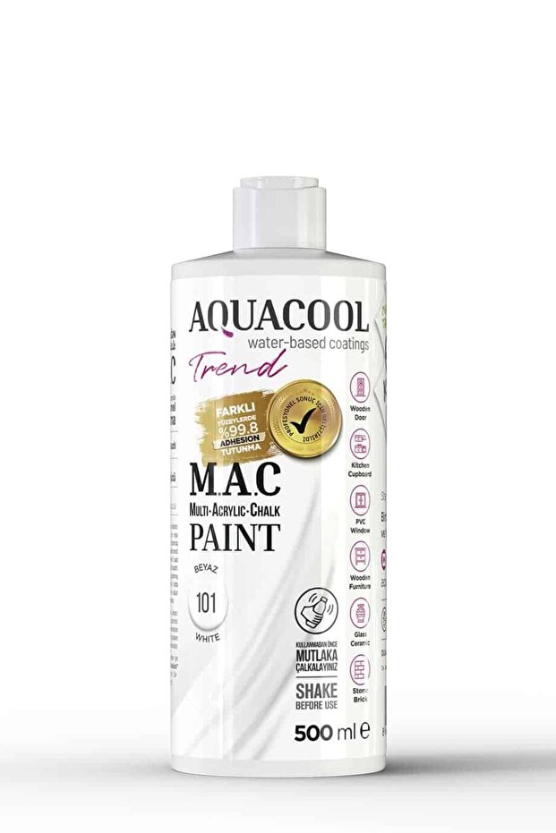Mac Boya 101 Beyaz 500ml